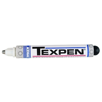 TEXPEN WHITE MEDIUM TIP